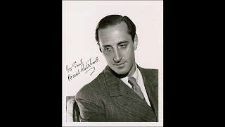 'The Facts in the Case of M. Valdemar' read by Basil Rathbone