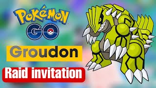 Pokemon Go Battle & Raid invitation #pokemon #pokemongo #youtubestream #livestream