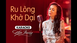 KARAOKE | Ru Lòng Khờ Dại - Kiều Trang | Beat Gốc