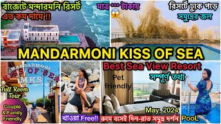 Weekend trip to Mandarmani 🌊|| Mandarmani KISS OF SEA Resort || Best beach view resort in Mandarmani