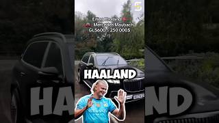 The Insane Cars of Manchester City Players #haaland #mancity #football