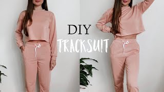 Tracksuit From Scratch / DIY Tracksuit Pattern Making + Sewing Tutorial