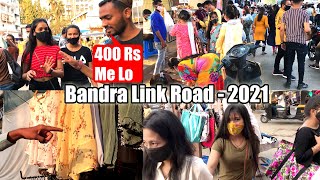 Walking Tour of Bandra Linking road in Mumbai : 2021 TRENDY SUMMER COLLECTION FOR GIRLS