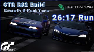 GT7 Tokyo Expressway 600 Money Grind Build w/ Nissan GTR R32 V 1.52