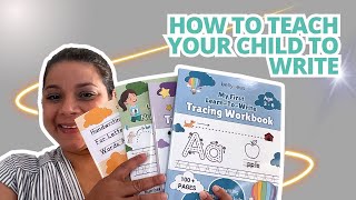 How to Get Your Child Excited About Writing | Fun Tips Using Bellybees Preschool Writing Book