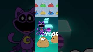 Pou Coffin vs Baby Catnap Coffin x Coffin Dance Tiles hop  Rush#1million#viralvideo