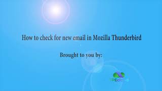 TPEcloud Tutorial: How to check for new email in Mozilla Thunderbird