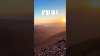 MASADA🏜️#desert #masada #explorer #israel #travel #shorts