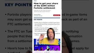 Does Fortnite Owe You a Refund? #fortnite #fortniteshorts #lawsuit