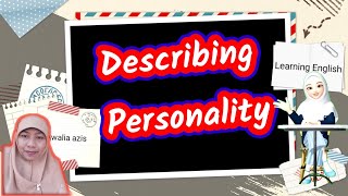 Describing Personality