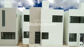 Residencial Solana, Venta de Casas en Merida Yucatan, Casa Modelo Boreal