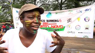 KWABOTV  Sandra IDOSSOU Eco Running Porto-Novo