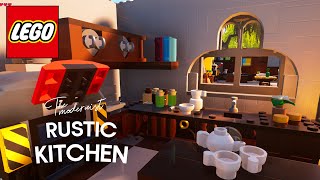 Fortnite LEGO: Simple Kitchen Design Tutorial!