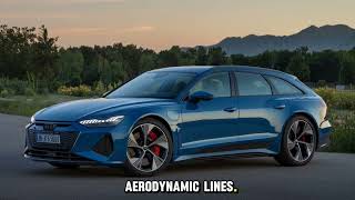 2025 Audi RS6 Avant e-tron | High-Performance Electric Lu