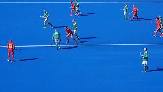 IRELAND 1 V SPAIN 1. Mens Masters Hockey. Over 65. European Cup, Valencia, Spain, 2023.