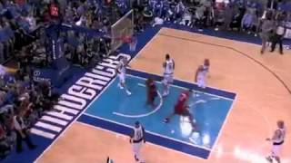 Dwyane Wade FREAKISH Two-Handed Alley-Oop Dunk on Brian Cardinal (6ft.8), Game 4