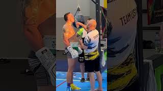 Oleksandr Usyk trains with ‘Tataki' before the biggest heavyweight boxing match in recent history.