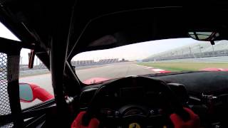 Jeff Segal Ferrrai 458 Challenge COTA POV Onboard Lap