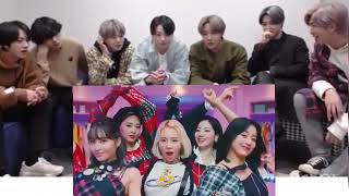 BTS Reaction TWICE -'The Feels' MV