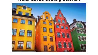 water based coating colorant