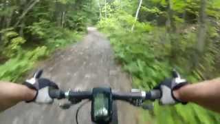 Quad Trail Downhill. Surly Pugsley Fat Bike. Gopro Hero2.