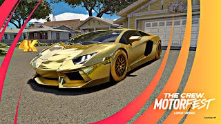 The CREW MOTORFEST🔥 Golden Lamborghini