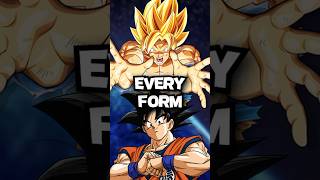 All of Goku’s Forms in Dragon Ball! #dragonball #dragonballz #dragonballsuper #goku