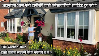 Garden Tour | Full Garden update | Dalle khursani |इस्कुस | Mr Rai | Gardening Vlog | NepalifamilyUK