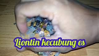 Liontin batu kristal kecubung es jenis clear quartz