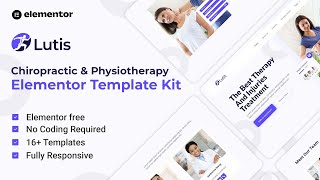 How to Create a Physiotherapy & Chiropractor Website Using Elementor FREE