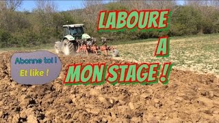 Laboure a la charrue a mon stage !