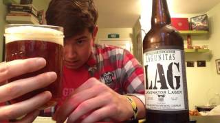 Lagunitas Brewing Co. - Lagunator Lager Review (2017 Limited Release)