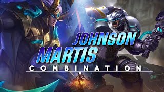 DON'T TRY THIS COMBINATION !!! #martis #johnson #mobilelegends