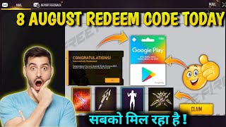 Free Fire Redeem Code || Free Fire Today New Redeem Code || Anglic Pant Redeem Code || Live proof 🔴