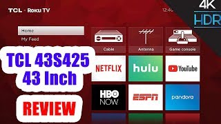 💜TCL 43S425 43 Inch 4K Ultra HD Smart Roku LED TV (2018)