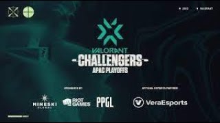 [Hindi] VCT APAC Challengers | Play Ins - Day 3 | All The Best Global Esports