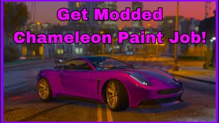 Get Modded Chameleon Paint Job On Any Car In GTA 5! Super Easy!