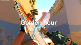 Golden hour JVKE (Valorant Montage) 4k