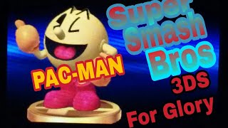 Super Smash Bros 3DS Online for Glory 4 Player Team Battle With PAC-MAN