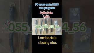 Lombartda ve ya bankda olan qizillarin cixarilmasi. 055_762_24_56