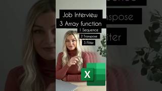 Excel Job Interview question ❓ | Sequence, Transpose and Fliter #excel #exceltricks #microsoft