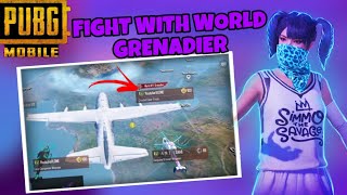 Fight With World Biggest Grenadier 😱🔥| Solo Vs Squad |Full Rush Gameplay | Chicken Dinner Gameplay