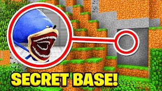 Minecraft : Whats Inside The SHIN SONIC SECRET BASE? (Ps5/XboxSeriesS/PS4/XboxOne/PE/MCPE)