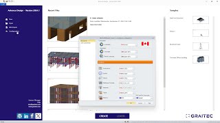 Advance Design 2024.1 - Check your structures against Canada's NBC 2020 code.