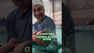 INICIANDO NA NATAÇÃO COM POUCOS MESES DE VIDA #shorts