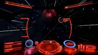 Elite Dangerous: Gravitational Lensing (Black Hole)