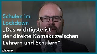 Tagesgespräch: Christian Piwarz zu Schulen im Corona Lockdown am 14 12 2020