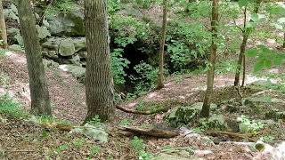 View of Cave from Cave Trail at Lake Guntersville State Park