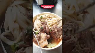 mie daging sapi /niu rou mien #shorts