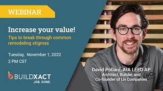 Webinar: Increase your value!